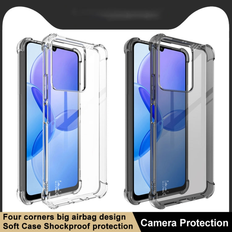 Pour coque de téléphone Xiaomi Redmi 13C 5G/13R 5G imak antichoc Airbag en TPU (Transparent)