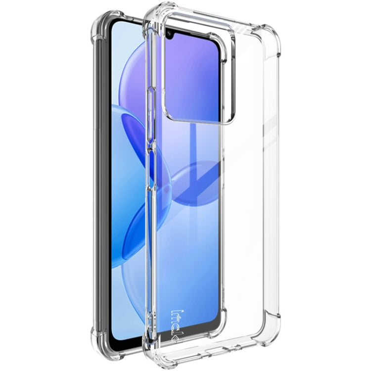 Pour coque de téléphone Xiaomi Redmi 13C 5G/13R 5G imak antichoc Airbag en TPU (Transparent)