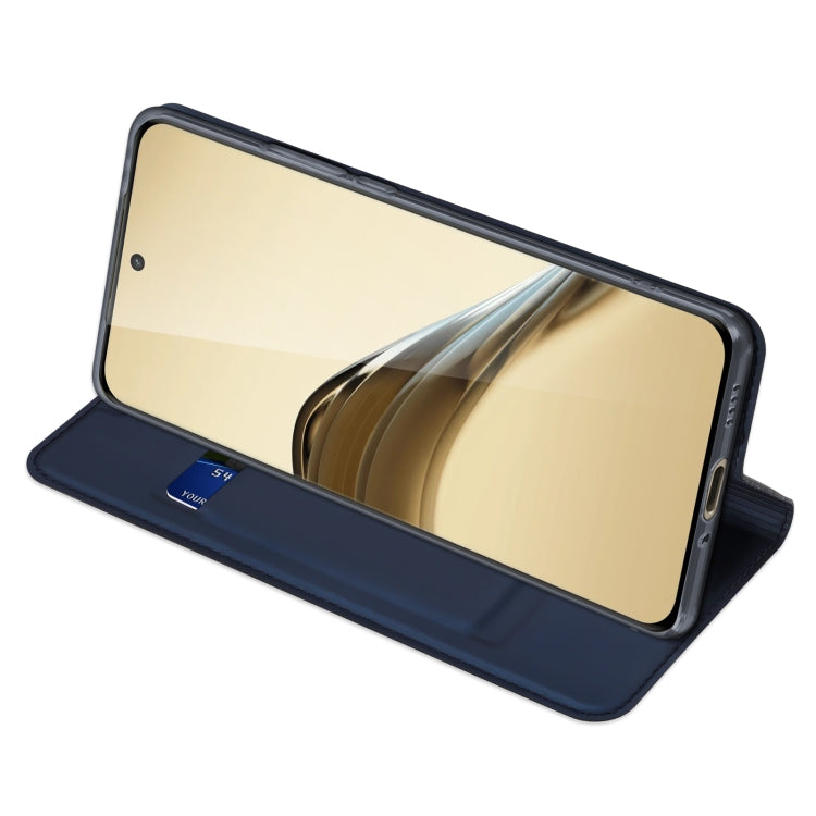 For Realme 13 Pro / 13 Pro+ DUX DUCIS Skin Pro Series Flip Leather Phone Case(Blue)