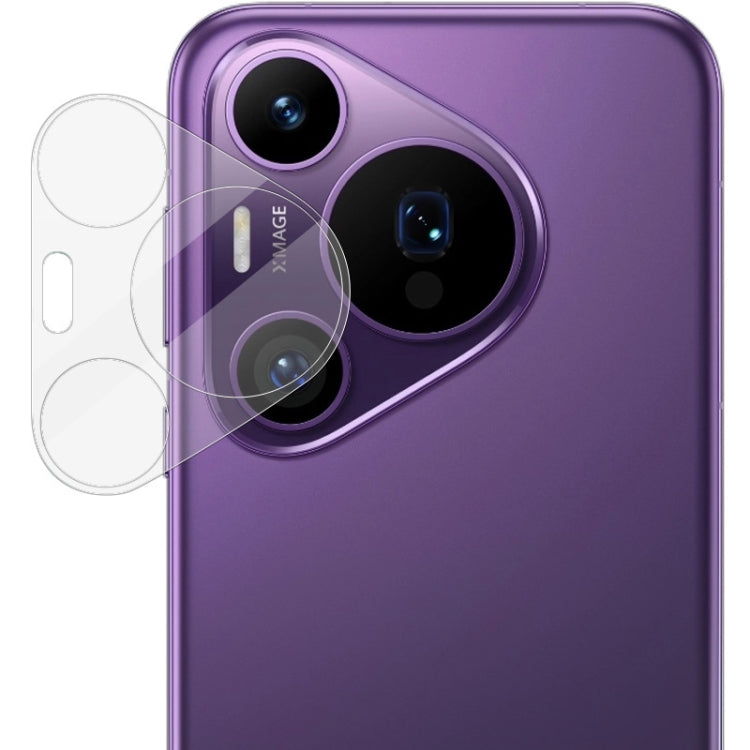 For Huawei Pura 70 Pro / Pura 70 Pro+ imak Integrated Rear Camera Lens Tempered Glass Film