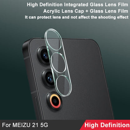 For Meizu 21 5G imak Integrated Rear Camera Lens Tempered Glass Film