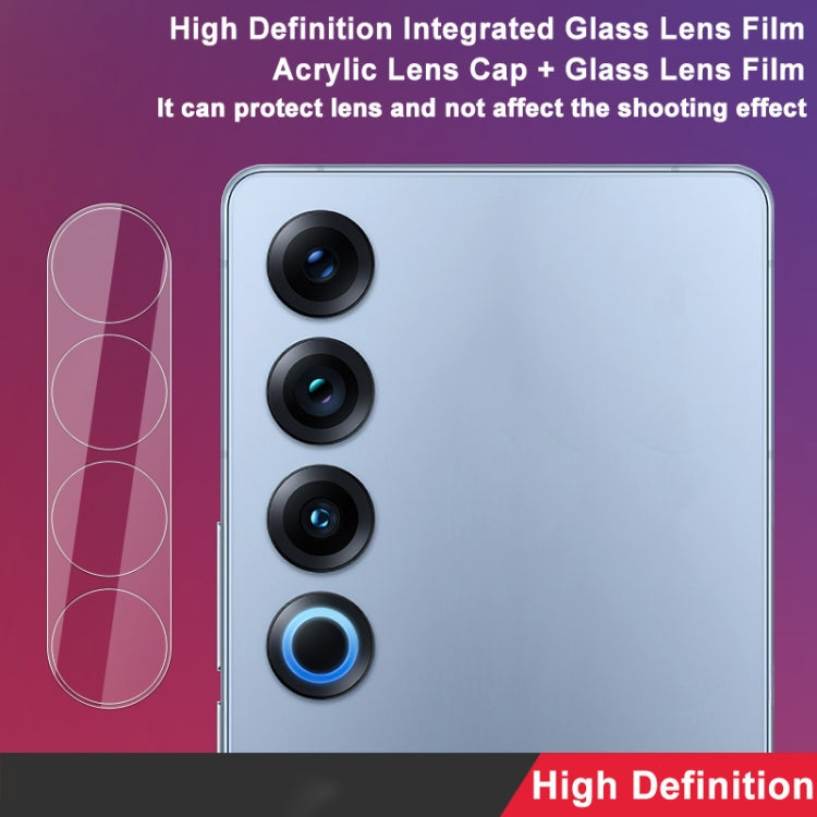 For Meizu 21 Pro 5G imak Integrated Rear Camera Lens Tempered Glass Film