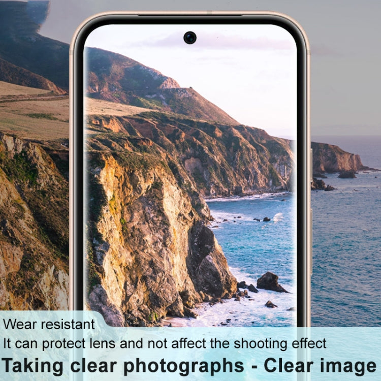 For Google Pixel 8a IMAK Rear Camera Lens Glass Film Black Version