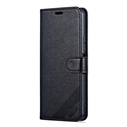 For Honor Play 50 / 50m 5G AZNS Sheepskin Texture Flip Leather Phone Case(Black)