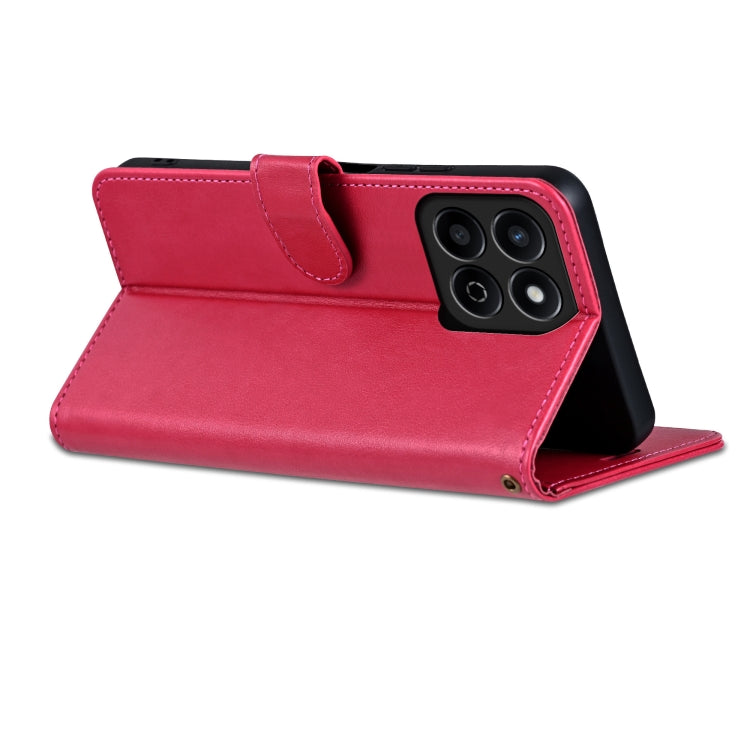 For Honor Play 60 Plus AZNS Sheepskin Texture Flip Leather Phone Case(Red)