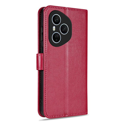 For Honor 400 Pro Global 160.8mm AZNS Sheepskin Texture Flip Leather Phone Case(Red)