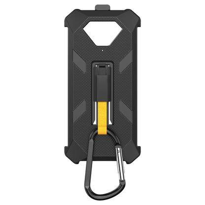 For Ulefone Armor X13 Ulefone Back Clip Phone Case with Carabiner(Black)
