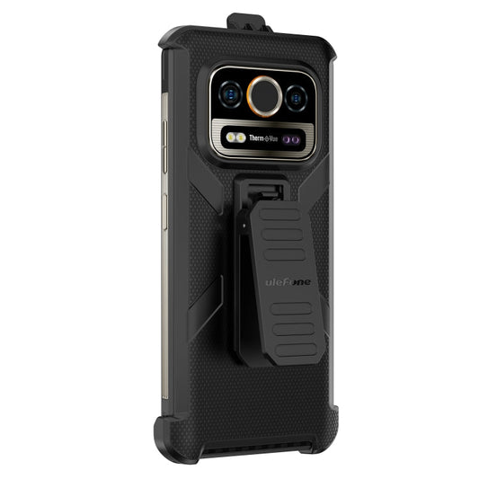 For Ulefone Armor 25T /  25T Pro Ulefone Back Clip Phone Case with Carabiner(Black)