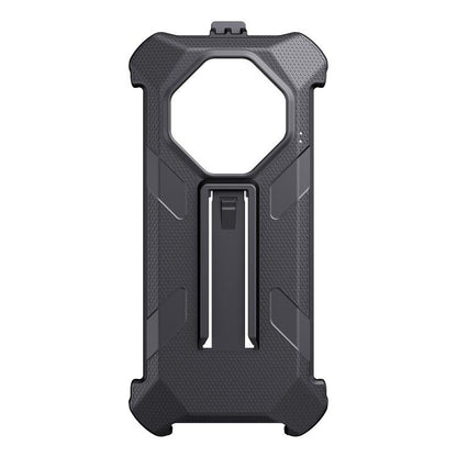 For Ulefone Armor X16 / X16 Pro Ulefone Back Clip Phone Case with Carabiner(Black)