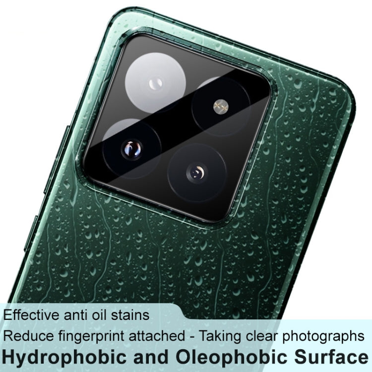 For Xiaomi 14 Pro 5G IMAK Rear Camera Lens Glass Film Black Version