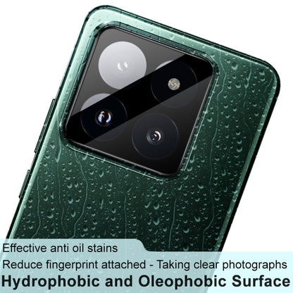 For Xiaomi 14 Pro 5G IMAK Rear Camera Lens Glass Film Black Version