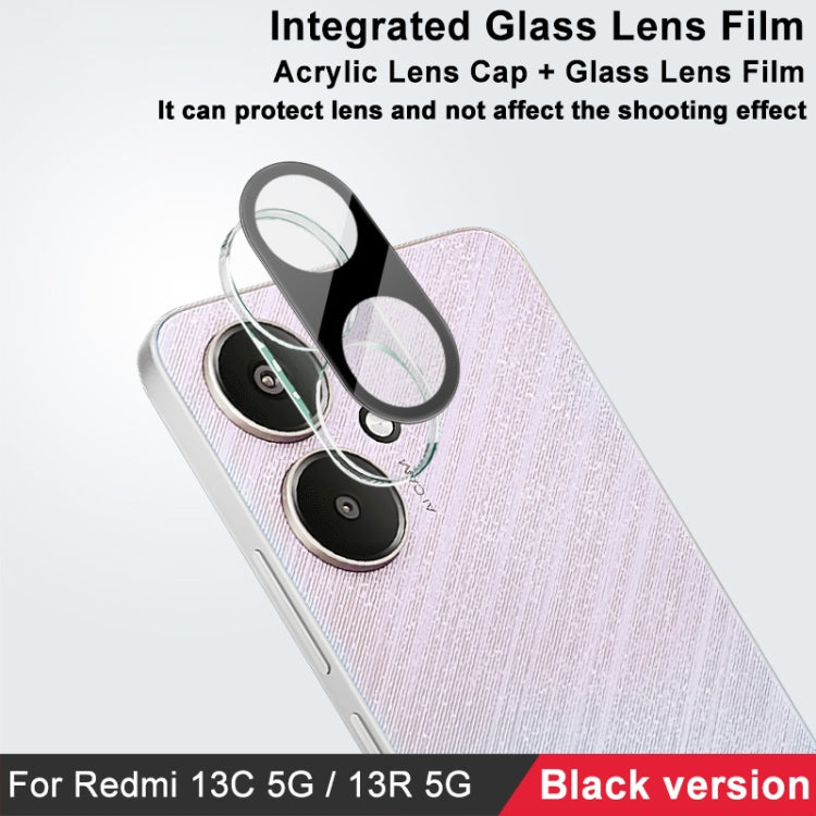 For Xiaomi Redmi 13C 5G / 13R 5G imak High Definition Integrated Glass Lens Film Black Version