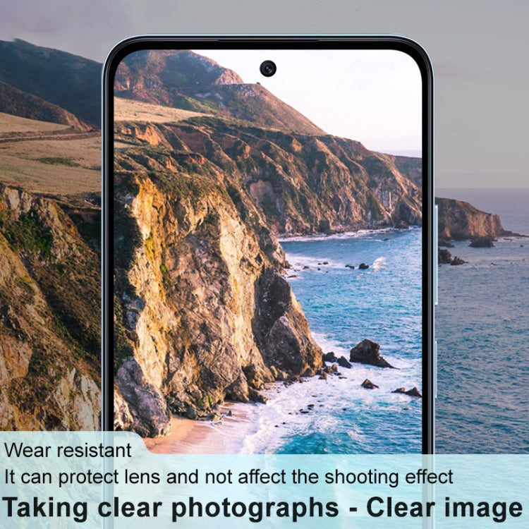 For Xiaomi Redmi 12 5G Global/Note 12R 5G imak High Definition Integrated Glass Lens Film Black Version