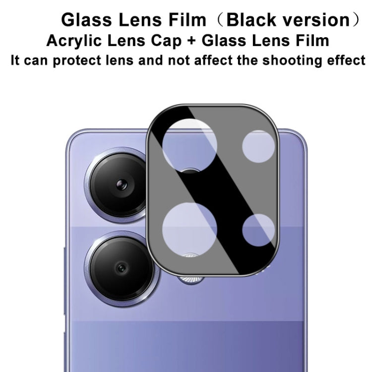 For Xiaomi Redmi Note 13 Pro 4G Global imak High Definition Integrated Glass Lens Film Black Version