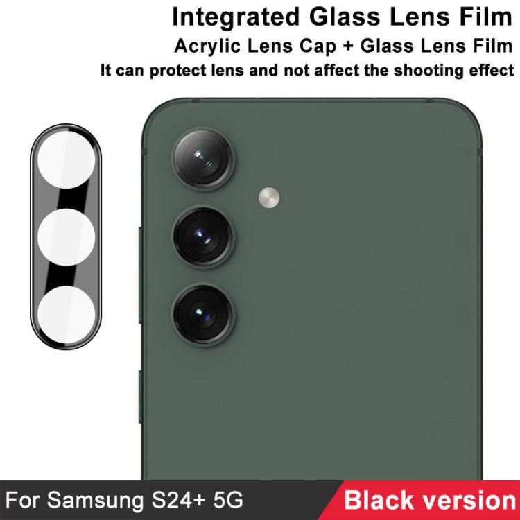 For Samsung Galaxy S24+ 5G imak High Definition Integrated Glass Lens Film Black Version