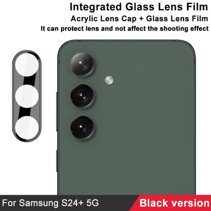 For Samsung Galaxy S24+ 5G imak High Definition Integrated Glass Lens Film Black Version