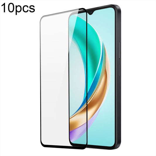 For Honor X6b 10pcs DUX DUCIS 0.33mm 9H Medium Alumina Tempered Glass Film