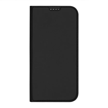 For iPhone 16 Pro DUX DUCIS Skin Pro Series Flip Leather Phone Case(Black)