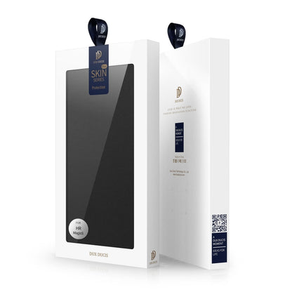 Pour Honor Magic6 DUX DUCIS Skin Pro Series Étui de téléphone en cuir à rabat (Noir)