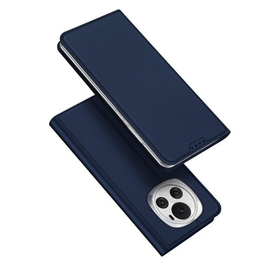 Pour l'étui de téléphone en cuir à rabat DUX DUCIS Skin Pro Series pour Honor Magic6 (Bleu)
