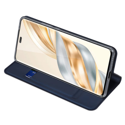 Coque de téléphone en cuir DUX DUCIS Skin Pro Series pour Honor X9c / X60 Pro (Bleu)