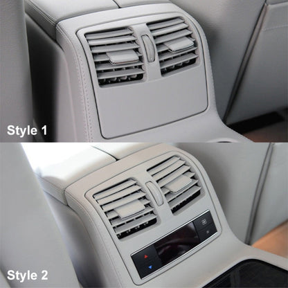 For Mercedes-Benz CLS W218 Car Rear Air Conditioner Air Outlet Panel 21883003547M91, Style:Standard Version(Grey White)
