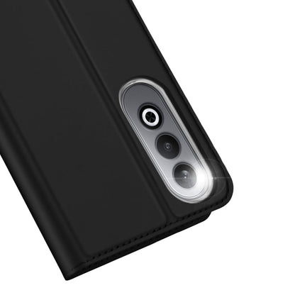 For OnePlus Nord CE4 / OPPO K12 DUX DUCIS Skin Pro Series Horizontal Flip Phone Leather Case(Black)