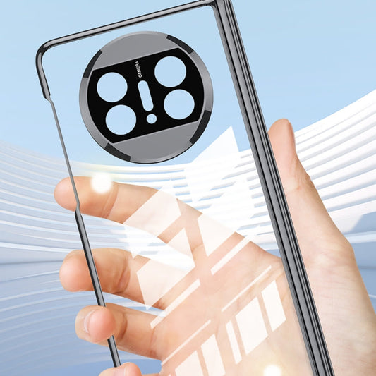 For Huawei Mate X3 GKK Integrated Folding Phantom Privacy Phone Case(Silver)