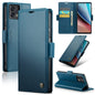For Motorola Moto G Stylus 5G 2023 CaseMe 023 Butterfly Buckle Litchi Texture RFID Anti-theft Leather Phone Case(Blue)