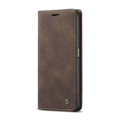 For OPPO A57 4G Global/A57S 4G Global/A77 4G Global CaseMe 013 Multifunctional Horizontal Flip Leather Phone Case(Coffee)