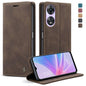 For OPPO A78 5G Global / A1X 5G CaseMe 013 Multifunctional Horizontal Flip Leather Phone Case(Coffee)