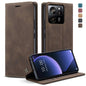 For Xiaomi 13T/13T Pro CaseMe 013 Multifunctional Horizontal Flip Leather Phone Case(Coffee)