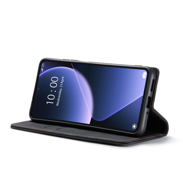 For Xiaomi 13T/13T Pro CaseMe 013 Multifunctional Horizontal Flip Leather Phone Case(Black)