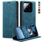 For Xiaomi 14 Pro CaseMe 013 Multifunctional Horizontal Flip Leather Phone Case(Blue)