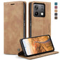 For Xiaomi Redmi Note 13 5G CaseMe 013 Multifunctional Horizontal Flip Leather Phone Case(Brown)