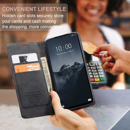 For Xiaomi Redmi Note 13 Pro 4G CaseMe 013 Multifunctional Horizontal Flip Leather Phone Case(Black)