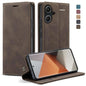 For Xiaomi Redmi Note 13 Pro+ CaseMe 013 Multifunctional Horizontal Flip Leather Phone Case(Coffee)