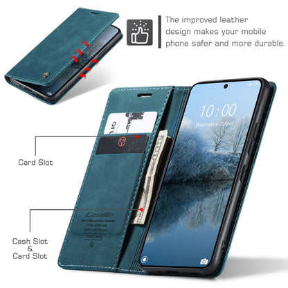 For Xiaomi Poco X6 Pro CaseMe 013 Multifunctional Horizontal Flip Leather Phone Case(Blue)