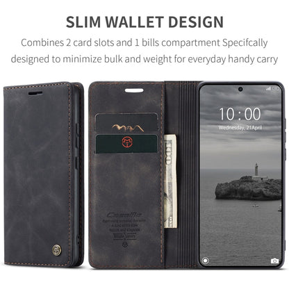 For Xiaomi Redmi K70E 5G CaseMe 013 Multifunctional Horizontal Flip Leather Phone Case(Black)