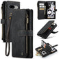 For Google Pixel 8a CaseMe C30 Multifunctional Leather Phone Case(Black)