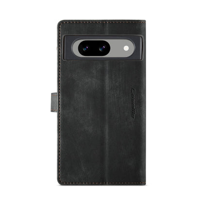 For Google Pixel 8a CaseMe C30 Multifunctional Leather Phone Case(Black)