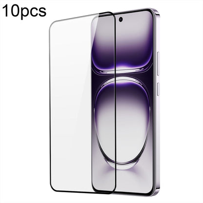 Pour OPPO Reno12 Global 10pcs DUX DUCIS Film de protection en verre trempé d'alumine moyenne 9H de 0,33 mm