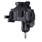 MOTOSLG Crab Motorcycle Phone Clamp Bracket M10 Ballhead Mount with Anti-theft Lock(Black)