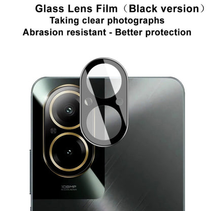 For Realme C67 4G Global IMAK Rear Camera Lens Glass Film Black Version
