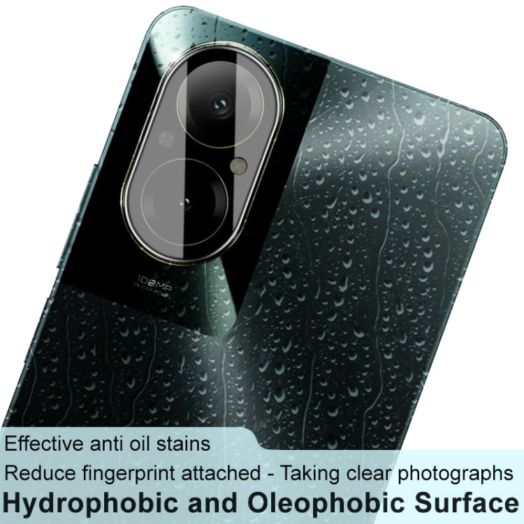 For Realme C67 4G Global IMAK Rear Camera Lens Glass Film Black Version