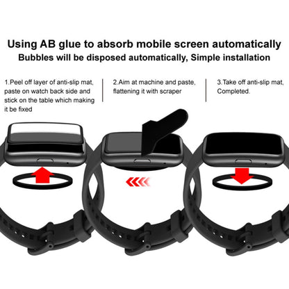 For Huawei Band 9 IMAK Plexiglass HD Watch Protective Film