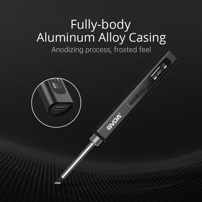 GVDA GD300 Intelligent Internal Heating Digital Display Constant Temperature Maintenance Electric Soldering Iron with 4 Tips + Stand Set