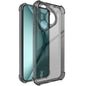 For Huawei Pura 70 imak Shockproof Airbag TPU Phone Case(Transparent Black)