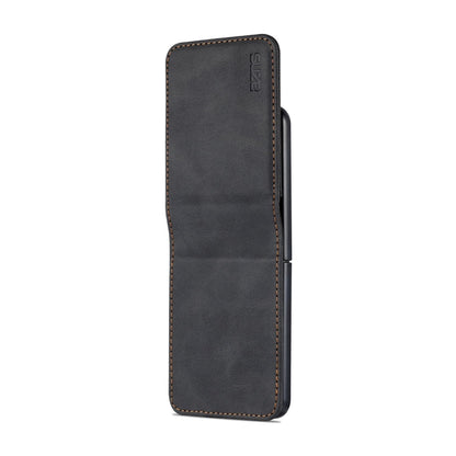 For Samsung Galaxy Z Flip5 AZNS Dream II Skin Feel PU+TPU Horizontal Flip PU Phone Case(Black)