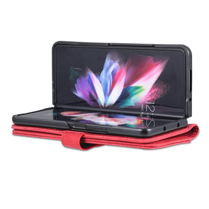 For Samsung Galaxy Z Fold5 AZNS Dream II Skin Feel PU+TPU Horizontal Flip PU Phone Case(Red)